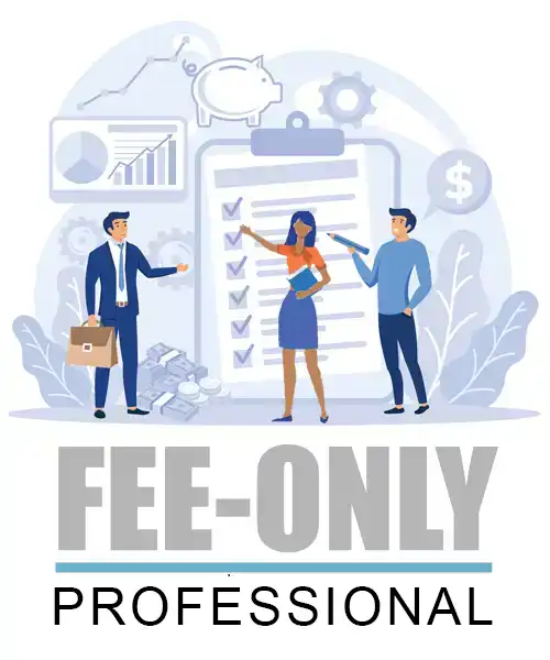 Graphic of Fee-Only professional